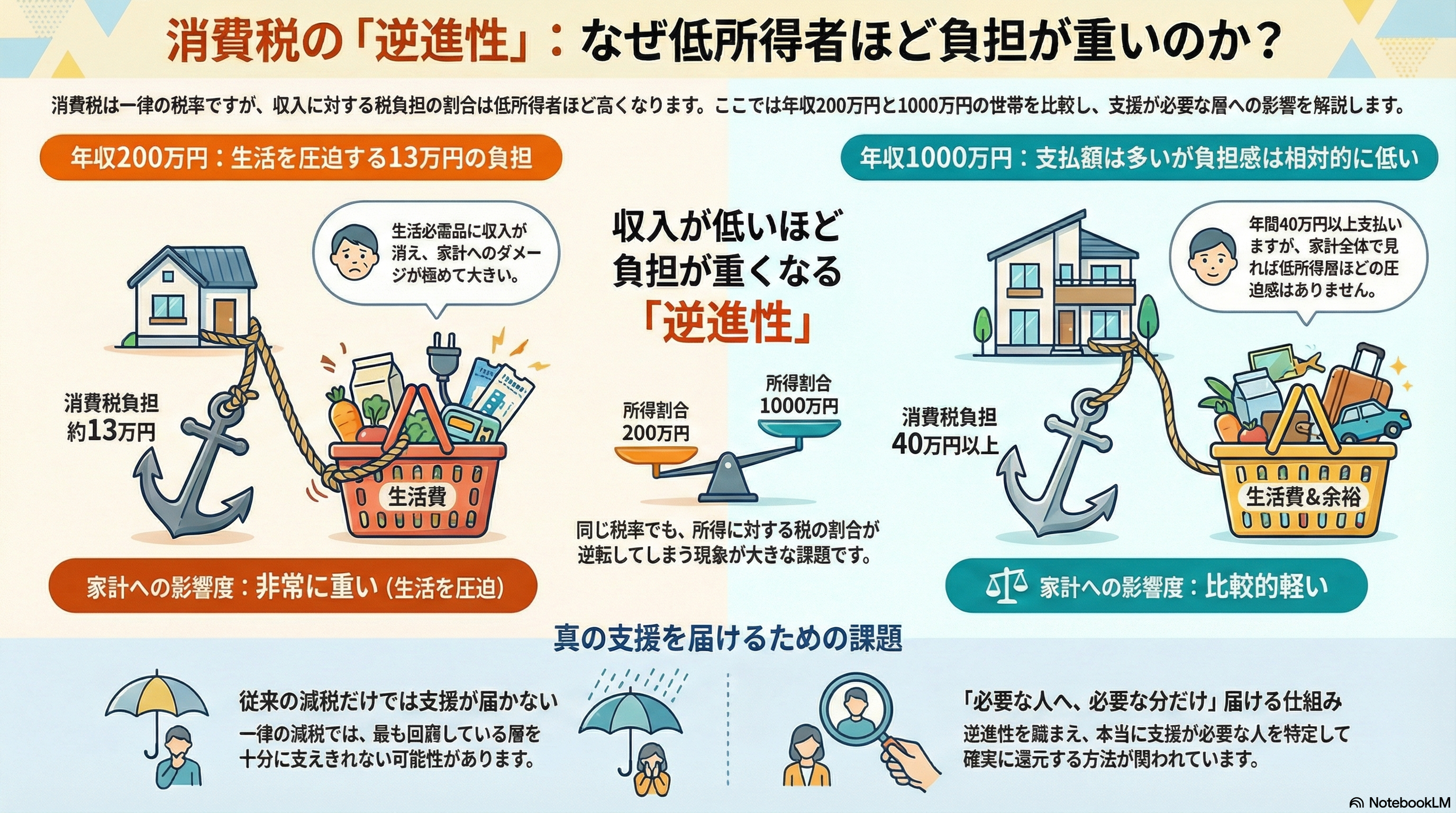 消費税の逆進性