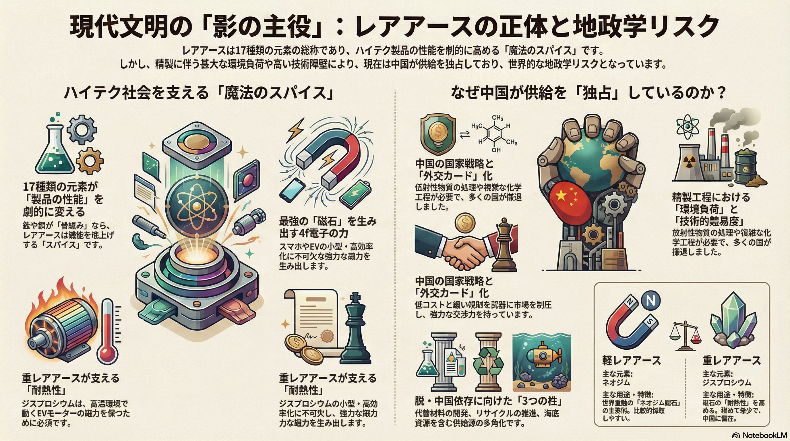 レアアースの正体とリスク